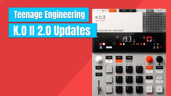 Teenage Engineering KO II EP-133: Update Guide