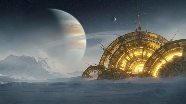 ANCIENT MECHANISM Dark Dystopian Ambient Alien World Soundscape Dystopian Ambience, Background