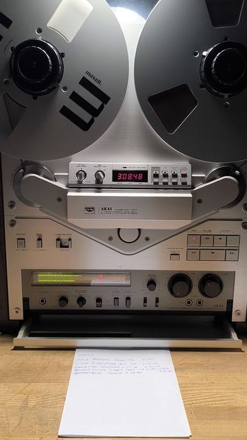 Akai GX-747 silver, 220v смотреть онлайн