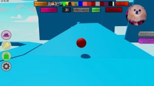 ПРОХОЖУ ОББИ НО Я СТАЛА ШАРИКОМ ! ВЕСЕЛЫЙ ОББИ В РОБЛОКС |  Obby But You're a Bouncy Ball ROBLOX