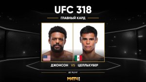 Майкл Джонсон против Дэниеля Зеллхубера (видео). UFC 318