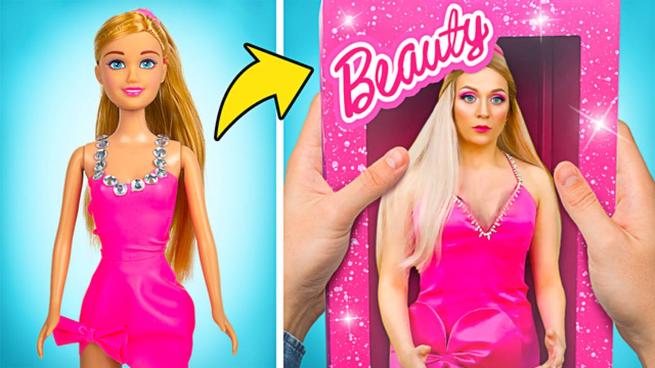 🛏️ Простые поделки для уюта ✂️ делаем мебель для кукол! смотреть онлайн