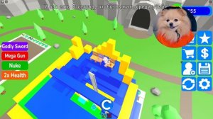 СТРОЮ ДОМ ЧТО БЫ ВЫЖИТЬ - ГОЛОВА РАДУЖНОГО ДРУГА  В РОБЛОКС! НА МЕНЯ НАПАДАЮТ ХАГГИ ВАГГИ  В ROBLOX!