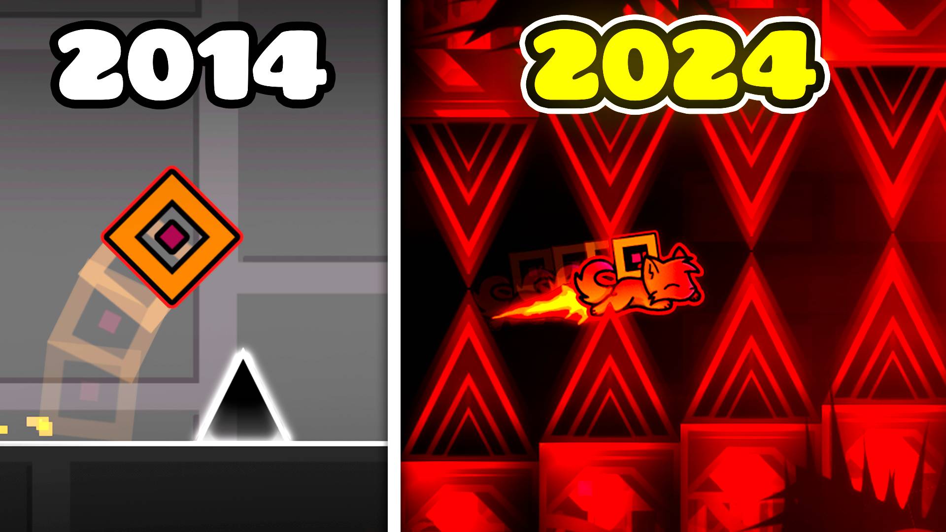 Самые СЛОЖНЫЕ уровни СЕЙЧАС vs 10 ЛЕТ НАЗАД смотреть онлайн