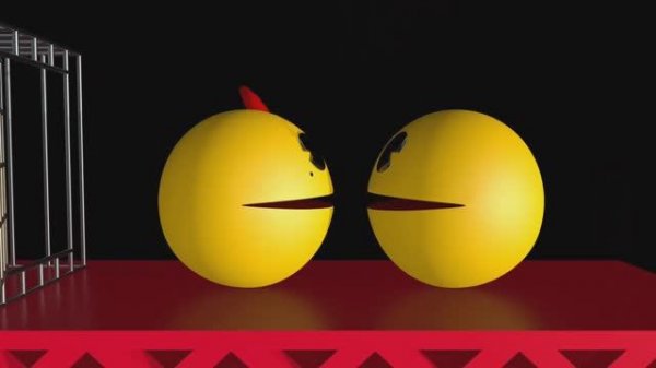 PACMAN спасает подругу от ДОНКИ КОНГА / Приключения PACMAN