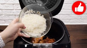 Как вкусно приготовить рис с куриными бедрышками в соусе терияки в мультиварке. Просто и Быстро