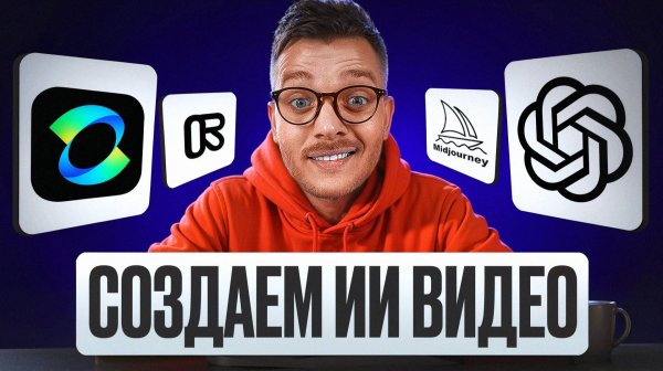 Как сделать видео с помощью Нейросети: Миджорни + Kling AI + ChatGPT