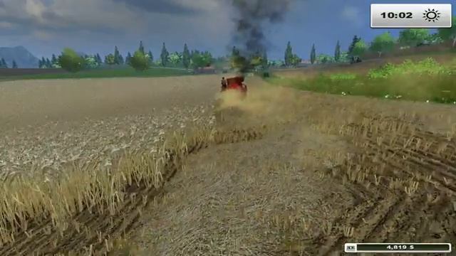 Farming Simulator 2013, 9 ч — работы мало не бывает