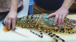 Приготовление лобстера за 72 000 рублей