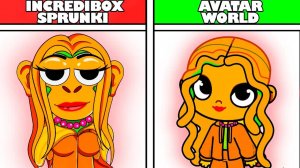 НОВИНКА! Sprunki в Avatar World: Две Личности 🎮