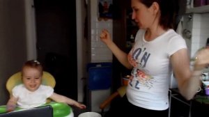 МАМА ЖЖЖЁТ НА УЖИНЕ ПОД ДЖОНИ ДЖОНИ ЕС ПАПА/ COVER DANCING JOHNY JOHNY YES PAPA