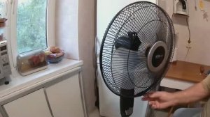 Чистка и смазка напольного вентилятора Homoclub.