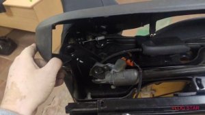 Разбор автомобиля Рено Меган 2 для самостоятельной установки авточехлов