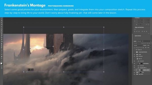 Photobashing Homework