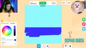 РИСУЕМ В РОБЛОКС С ВИКОЙ ! КТО ЭТО НАРИСОВАЛ ? - ЭТО СМЕШНО | ROBLOX @vikiblissplay7