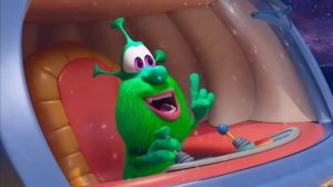 Зелёный и белый Буба. Анимация