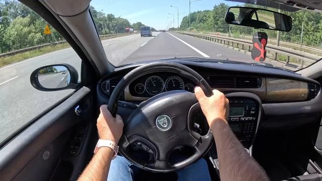 Jaguar X-Type 2002 г.в. [2.1 л., V6, 159 л.с.] POV Test Drive смотреть онлайн
