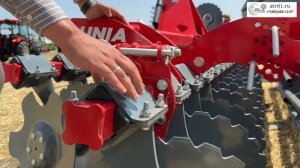 Обзор дискового мульчировщика Ares 4L | UNIA | Техника в работе + разбор всех нюансов