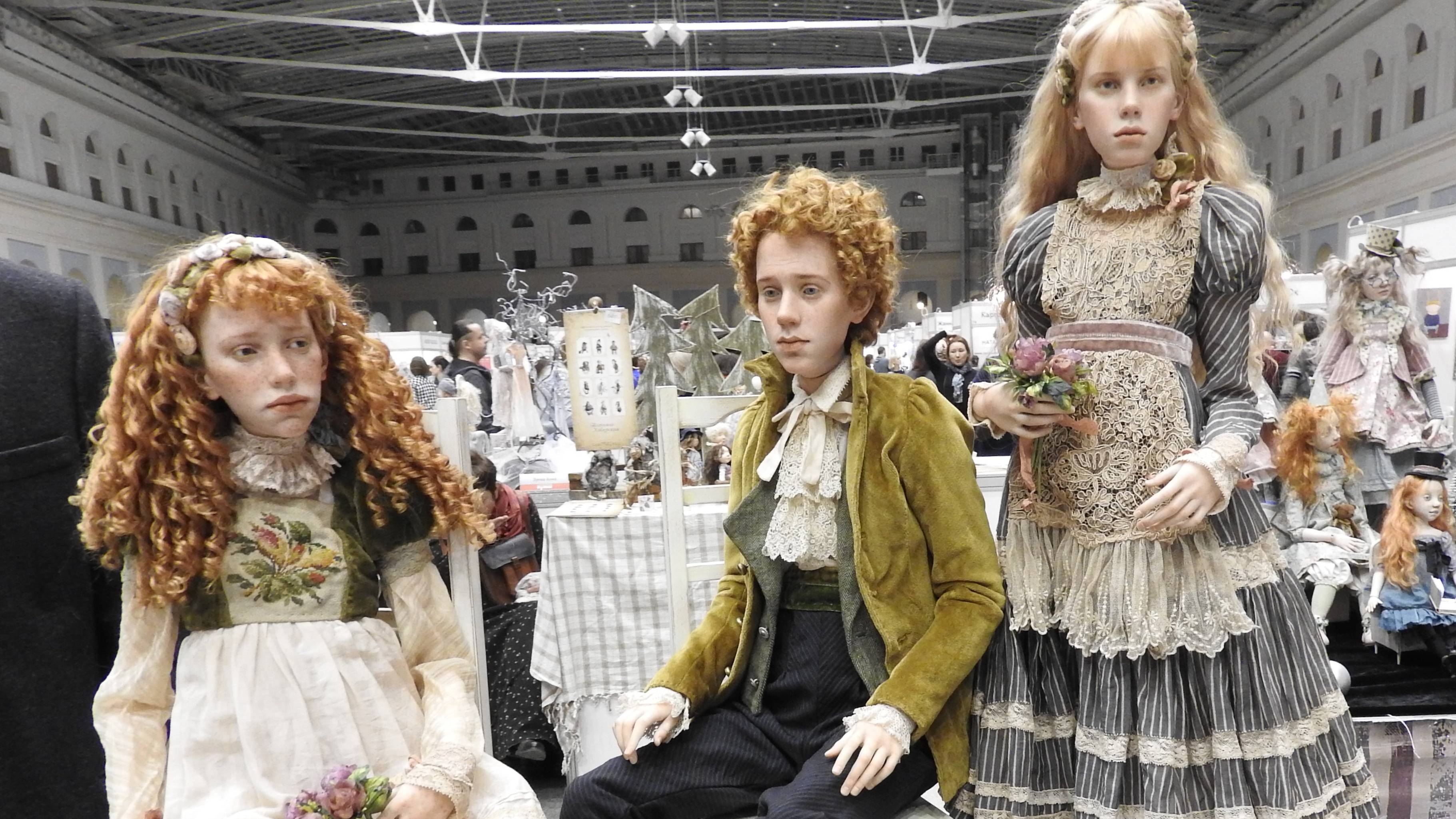 Международный Салон Кукол. Выставка Авторской Куклы. Москва. 2016 год смотреть онлайн