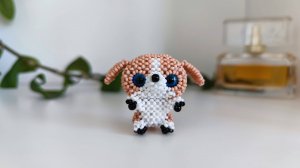 Мастер-класс Щенок из Бисера/Часть 2. Уши, Туловище, Лапы, Хвост