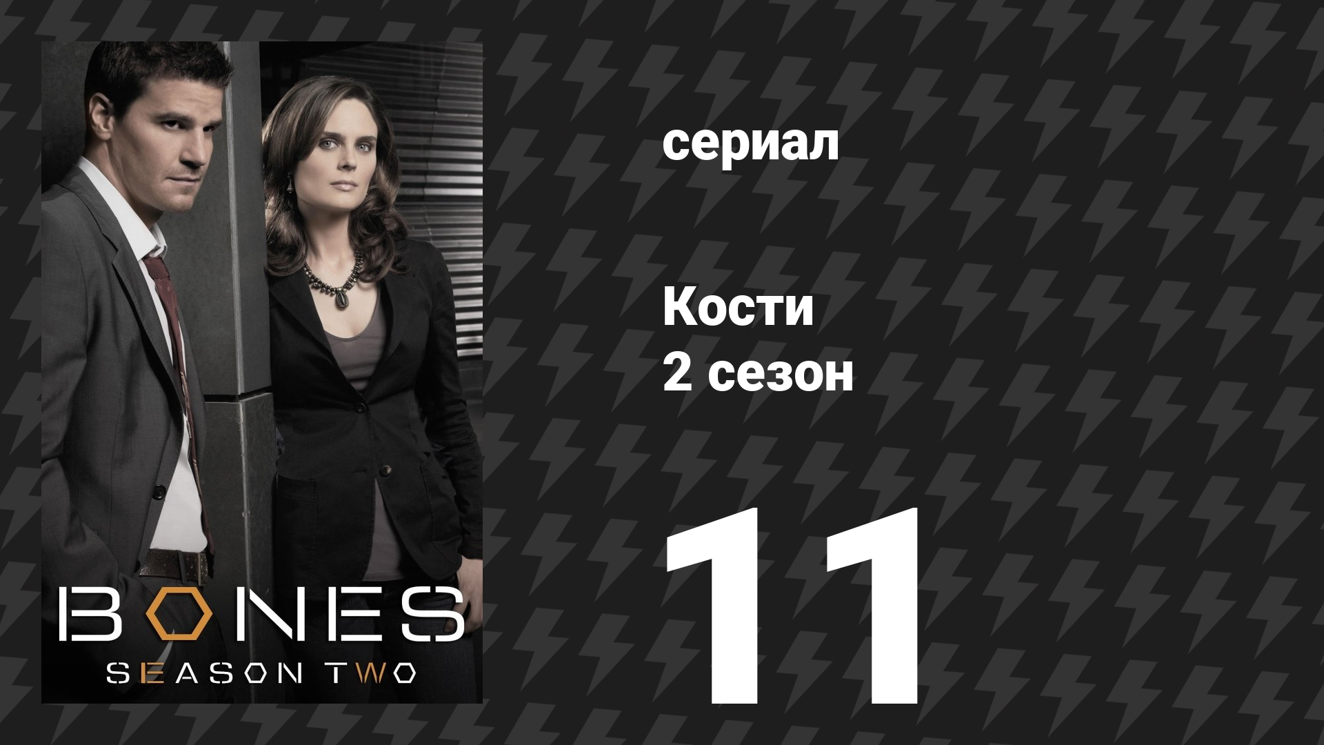 Кости 2 сезон 11 серия «Иуда на столбе» (сериал, 2006) смотреть онлайн