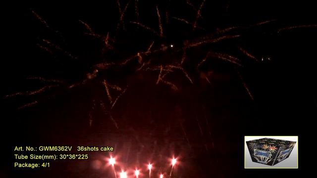 GWM6362V Cakes 36 shots 30мм h=225 mm V-shape смотреть онлайн