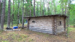 Изба в глухой тайге. Окуни горбачи гнут спиннинги! Эту насадку любит рыба. Это была супер рыбалка!