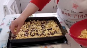 Фруктовый кухен!20минутное тесто! Быстро и Вкусно! Домашняя еда Кухня Рецепты