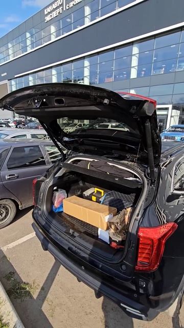 Установил #электропривод багажника на #Haval #Jolion