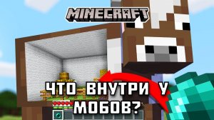 Что находится внутри у МОБОВ в Майнкрафте?