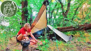 Одна с ночевкой у реки | Легкий кемпинг | Купаюсь и отдыхаю