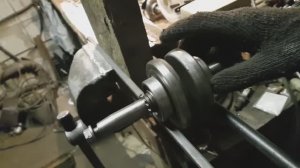 Уравновешивание коленвала мопеда альфа