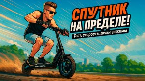 White Siberia SPUTNIK: Что он может на неровной дороге? Тест в лесу!