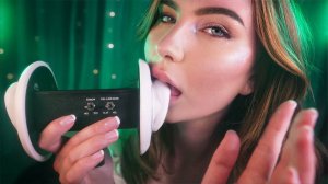 SacredXO ASMR Гипнотическое лизание ушей. Покусывание и поглаживание губ для глубокого сна