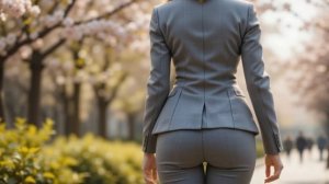 Женские походки. Вид сзади