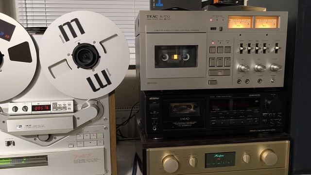 Teac A-700 elcaset запись с Akai GX-747 смотреть онлайн
