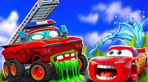 МУЛЬТ ТАЧКИ МУСОРОВОЗ МОЛНИЯ МАККУИН ГОНКИ МАШИНКИ МУЛЬТИКИ ДЛЯ МАЛЬЧИКОВ