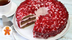 Торт "Гранатовый браслет"