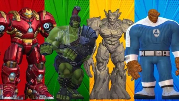 Супергерои Marvel танцуют