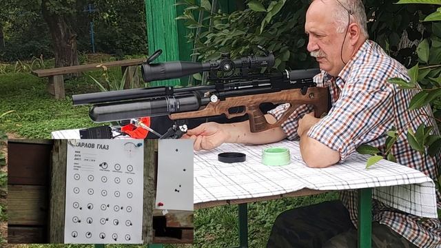 Егерь булл-пап 6,35 мм.. Мишень Карлов Глаз, дистанция 50 метров. смотреть онлайн