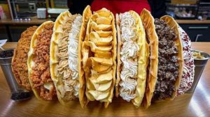 Корейские вафли. Подборка уличной еды