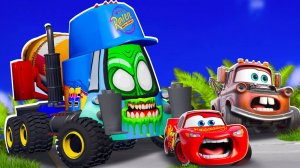 МУЛЬТ ТАЧКИ МОЛНИЯ МАККУИН ПРОТИВ ЗОМБИ ДЖЕКСОНА ШТОРМА МАШИНКИ МУЛЬТИКИ ДЛЯ МАЛЬЧИКОВ