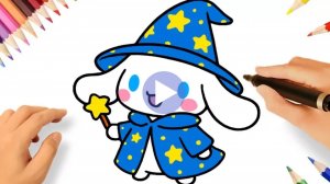 КАК НАРИСОВАТЬ волшебную Синнаморолл  💗