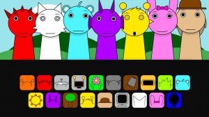 INCREDIBOX SPRUNKI🏗️ | EVERYONE IS BIG! 👾 ГИГАНТСКИЙ ХАОС!