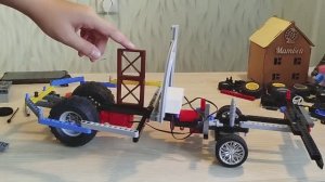 БИТВА строителей лего машин техник часть №1