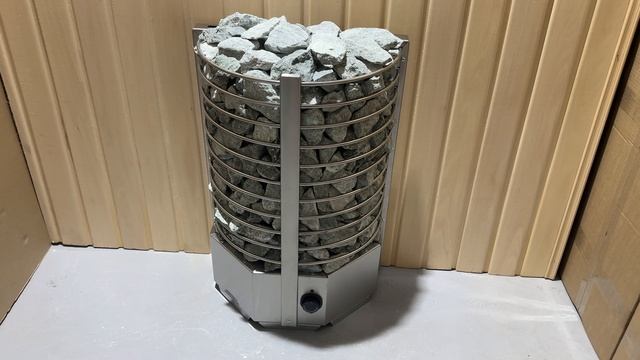 Электрическая печь (электрокаменка) для сауны и бани, ЭКМ 4,5 - 6 - 7 кВт Герра Плюс с пультом смотреть онлайн