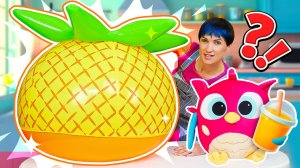 Хоп Хоп, давай поиграем! Маша Капуки ищет совёнка и находит… фрукты для компота!