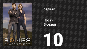 Кости 3 сезон 10 серия «Мужчина в грязи» (сериал, 2007)