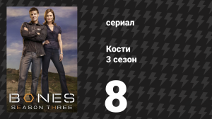 Кости 3 сезон 8 серия «Рыцарь в сетке» (сериал, 2007)