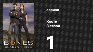 Кости 3 сезон 1 серия «Сын вдовы в лобовом стекле» (сериал, 2007)